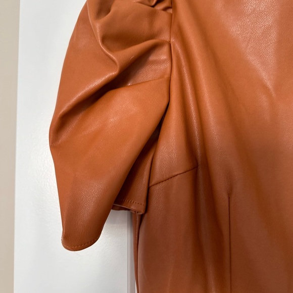 TCEC Pleather Dress - Picture 3 of 4